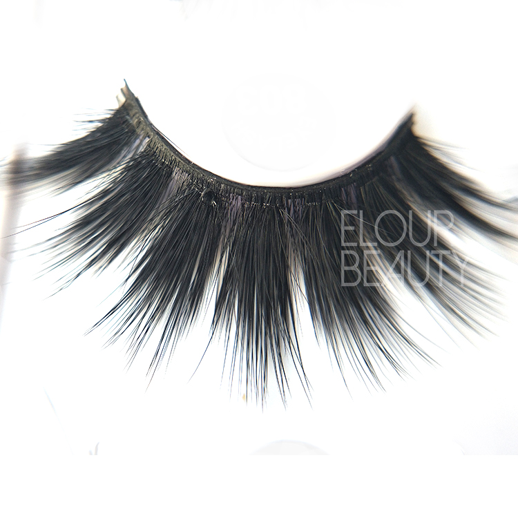 Faux mink 3D lashes eyelash extensions manufacturer China ED90